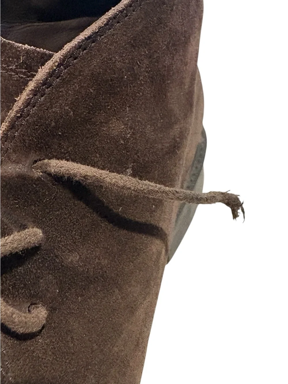 Tod's Men's Brown Suede Lace up Ankle Boots. Chukka style. shoes. Size 11